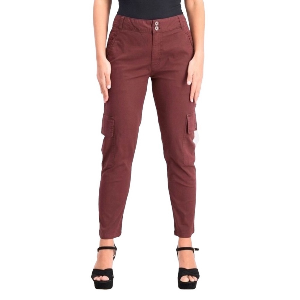 Pistola Cargo Pant Maroon Oxblood Burgundy 29